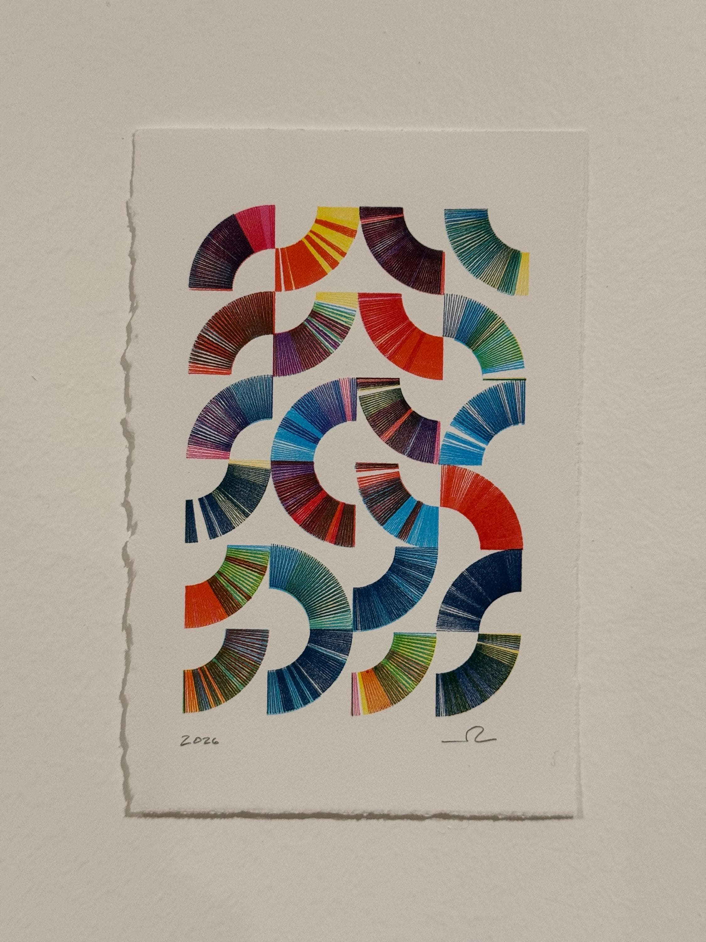 Cobalt Fracture — Postcard