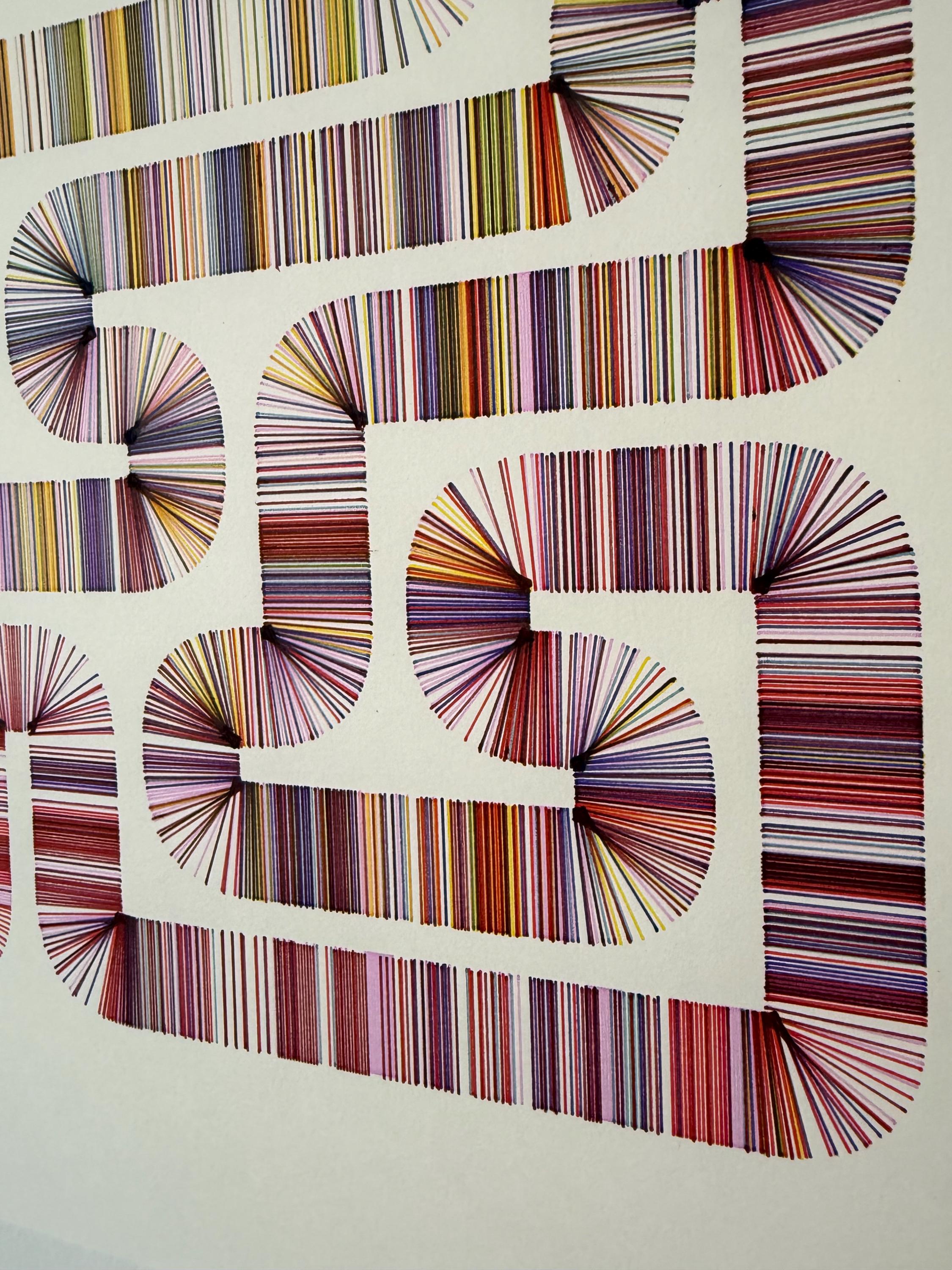 Colorful Snake Fans — view 2