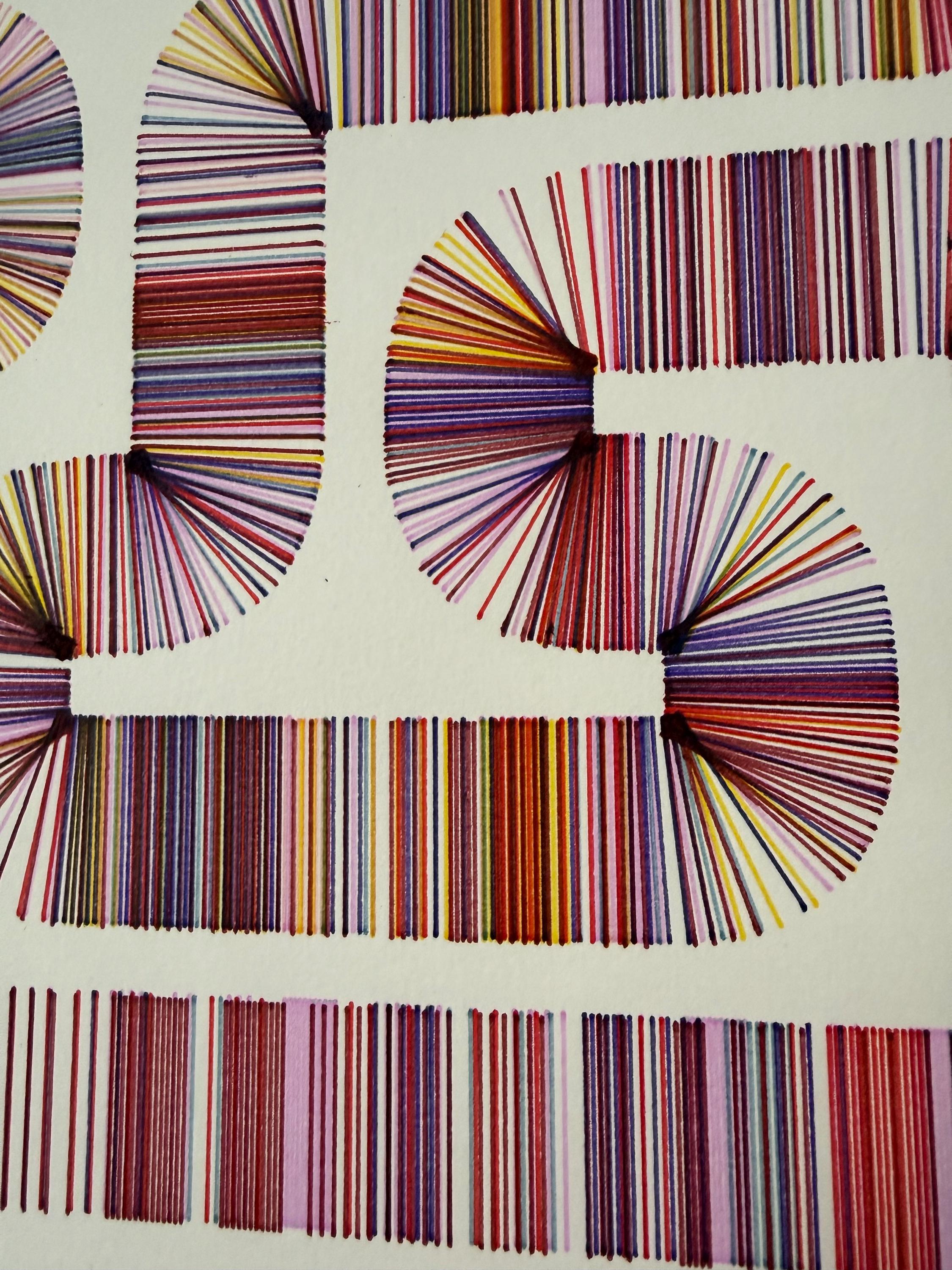 Colorful Snake Fans — view 3